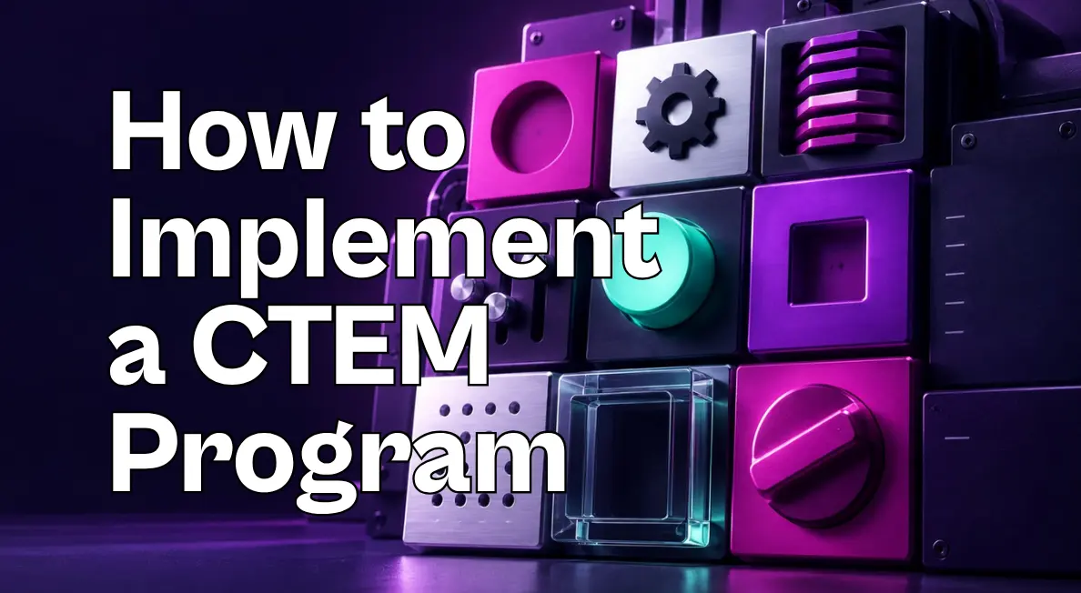 Abstract modular control system representing the structured implementation of a CTEM program.